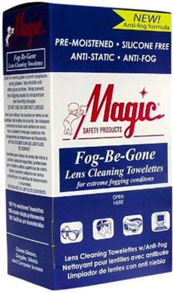 Image of Magic Safety Fog-Be-Gone Lens Cleaning Wipes